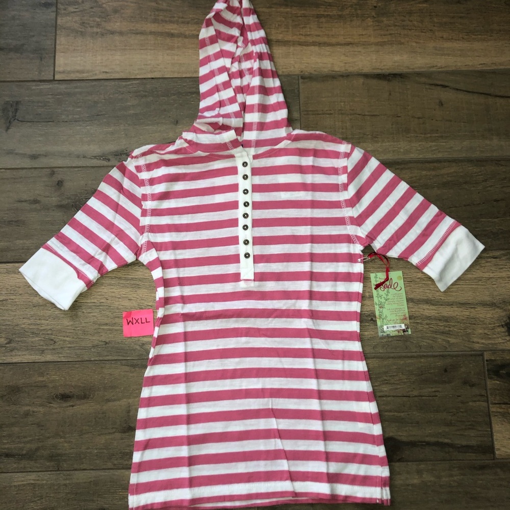 Jade Hoodie Striped NWT Girls
